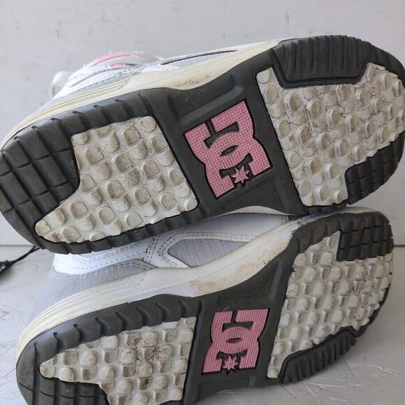 DC Shoe Co USA Girls 8L Snowboarding Boots Pink Tightening BOA Lacing System - Picture 9 of 9